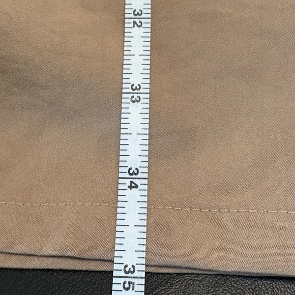 LuLu’s Versatile Energy Khaki Mock Neck Long Sleeve Utility Mini Dress M NWT - Picture 13 of 16